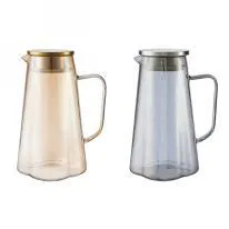 Smooth Glass Water Jug - Amber 1.6L - YS14-HP